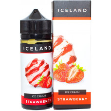 Жидкость Iceland 120 мл Strawberry 0 мг/мл