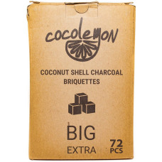 Уголь Cocolemon Big 72 кубика 25x25x25