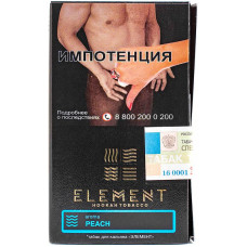 Табак Element 40 г Вода Персик Peach
