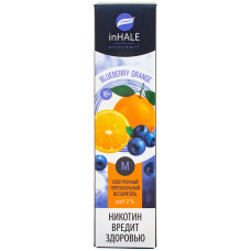 Вейп INHALE M 550 тяг Blueberry Orange 2% Salt Одноразовый 400 mAh