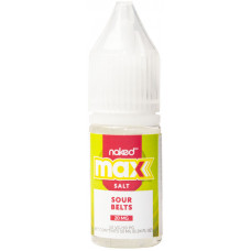Жидкость Naked Max Salt 10 мл Sour Belt Кислый Мармелад 20 мг/мл
